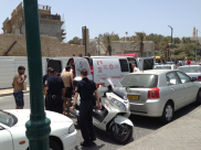  بالصور: إصابة متوسطة لشاب عربي غرق على شاطئ البحر بالقرب من مسجد المحمودية